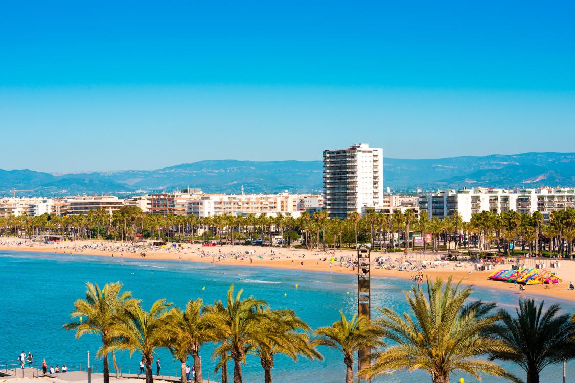 En el centro de Salou, Costa Dorada